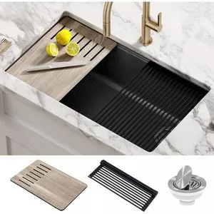 Kraus KGF1-33White Bellucci 33-inch – Best Brands Granite Kitchen Sink