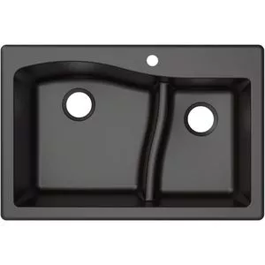 Kraus Quarza 33-Inch – Best Black Color Granite Kitchen Sink